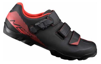 SHIMANO Fahrradschuhe SH-ME3, Herren, MTB  / Enduro, schwarz-rot, Gr. 51 