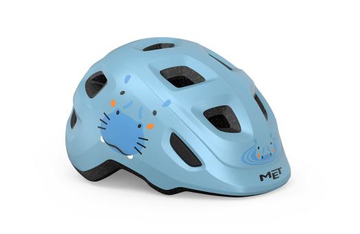MET Helm ''Hooray'' Pale Blue Hippo glossy, Gr. S 52-55 cm 
