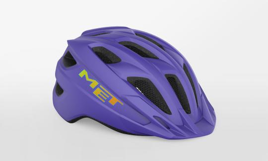 MET Helm Crackerjack CE 52-57 cm, purple-matt 